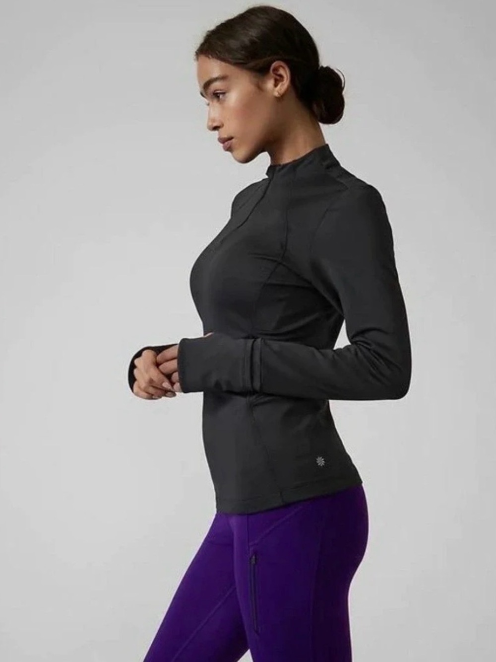 Athleta Whistler Quarter Zip Perfect